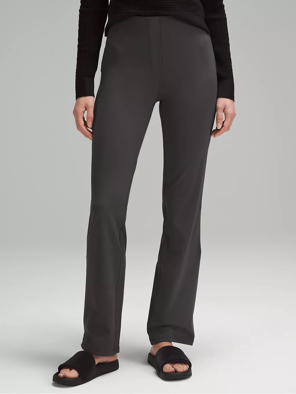 NWT Lululemon Smooth Fit Pull-On High-Rise Pant 32” Graphite Grey Size 8